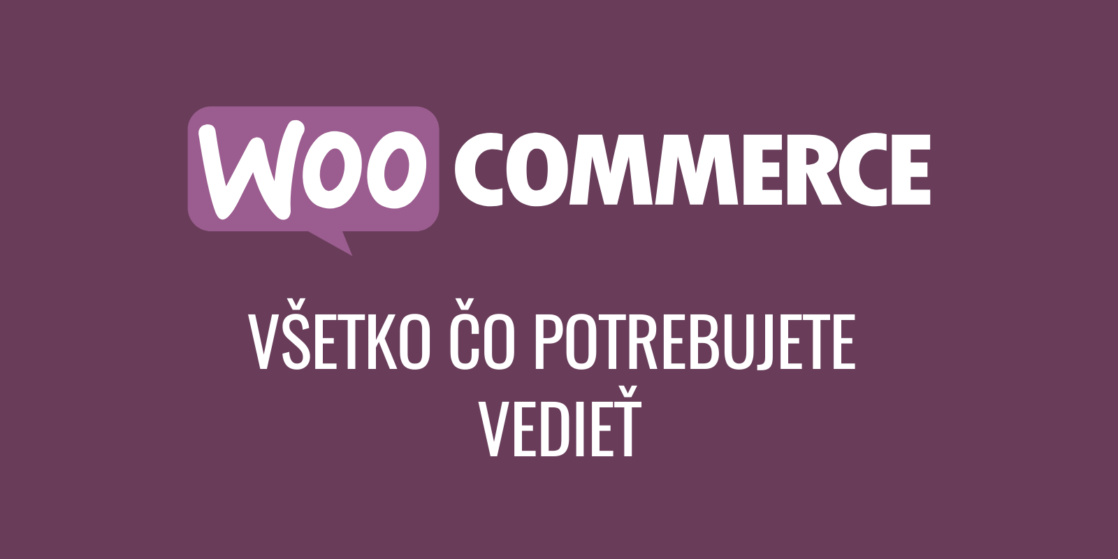 Co je to WooCommerce