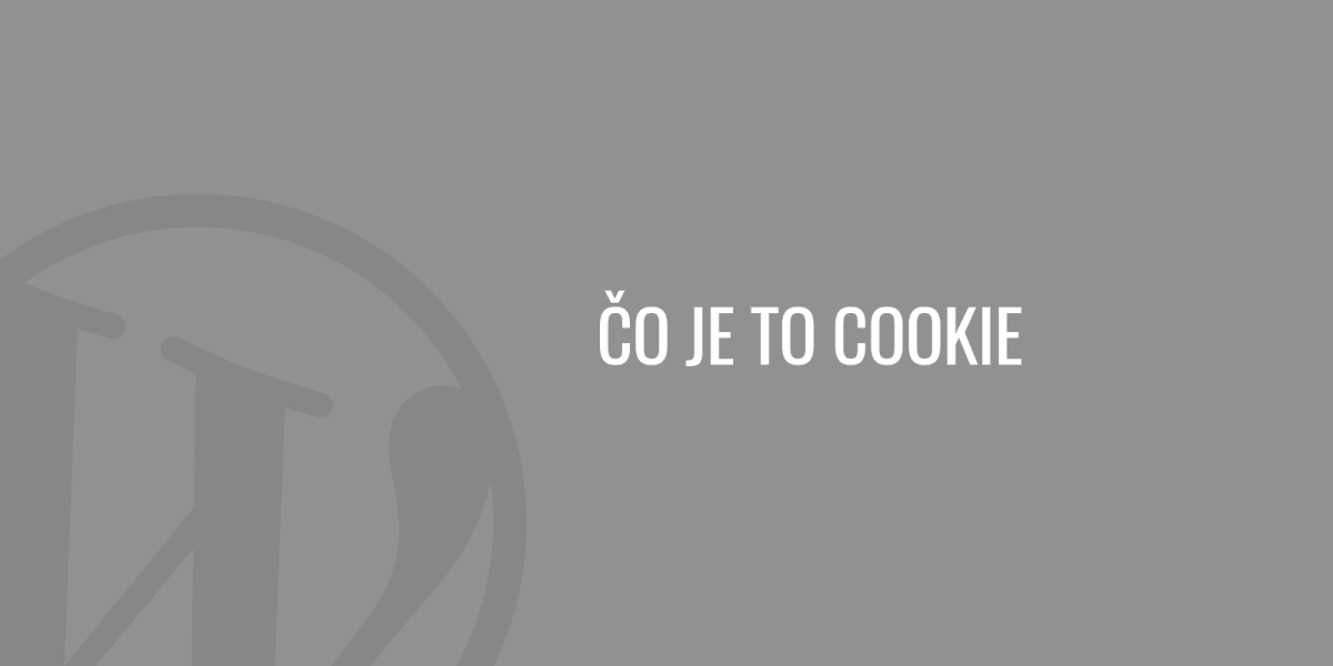 Co je to cookie