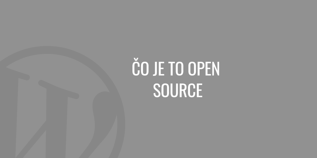 Co je to open source
