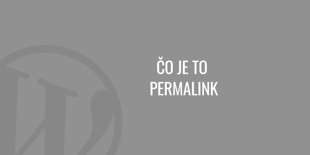 Co je to permalink