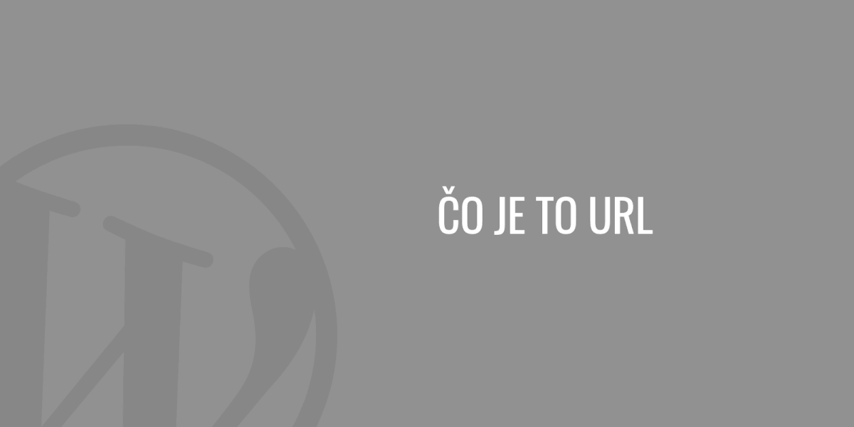 Co je to URL