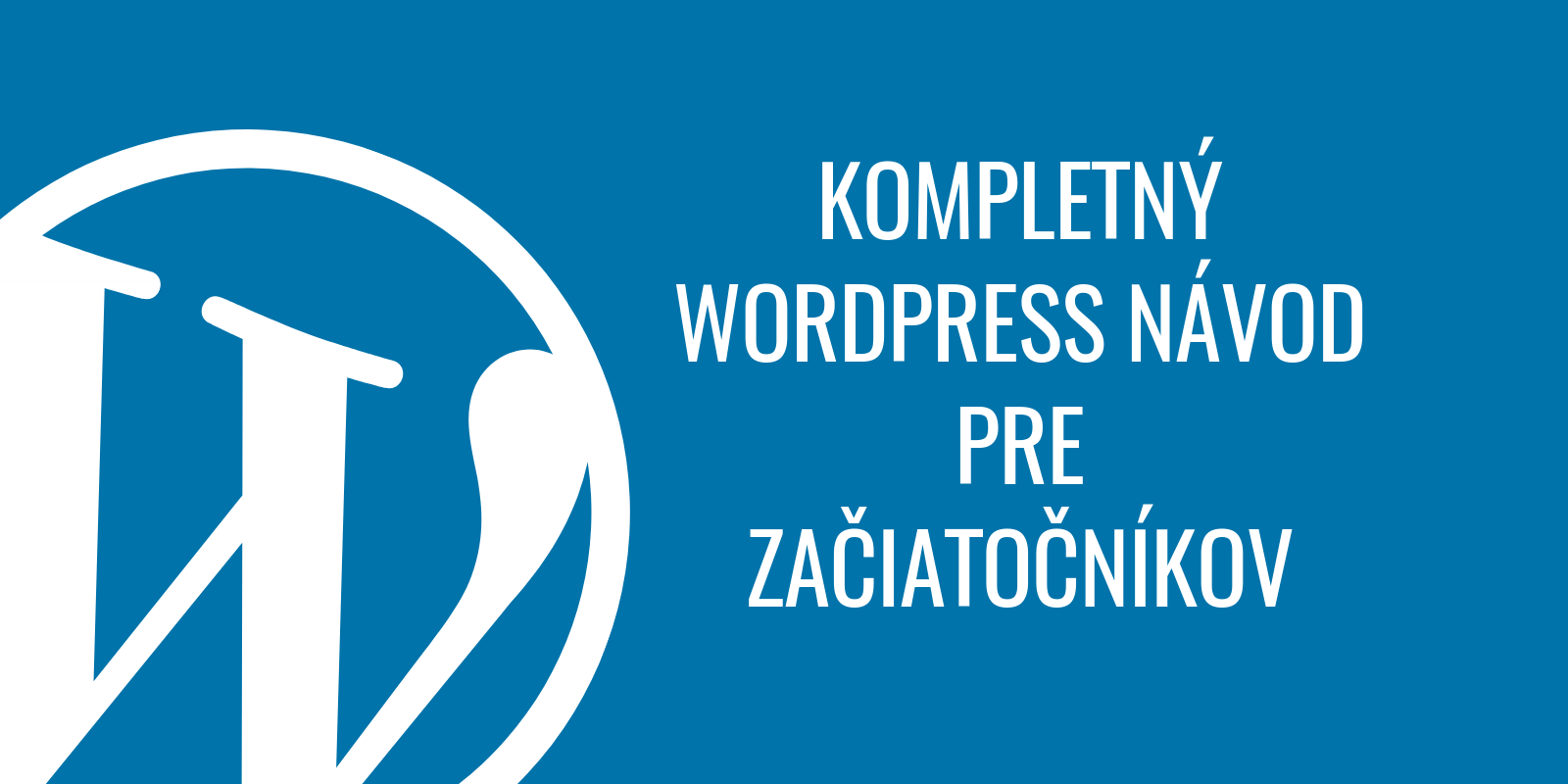 WordPress návod pro začátečníky