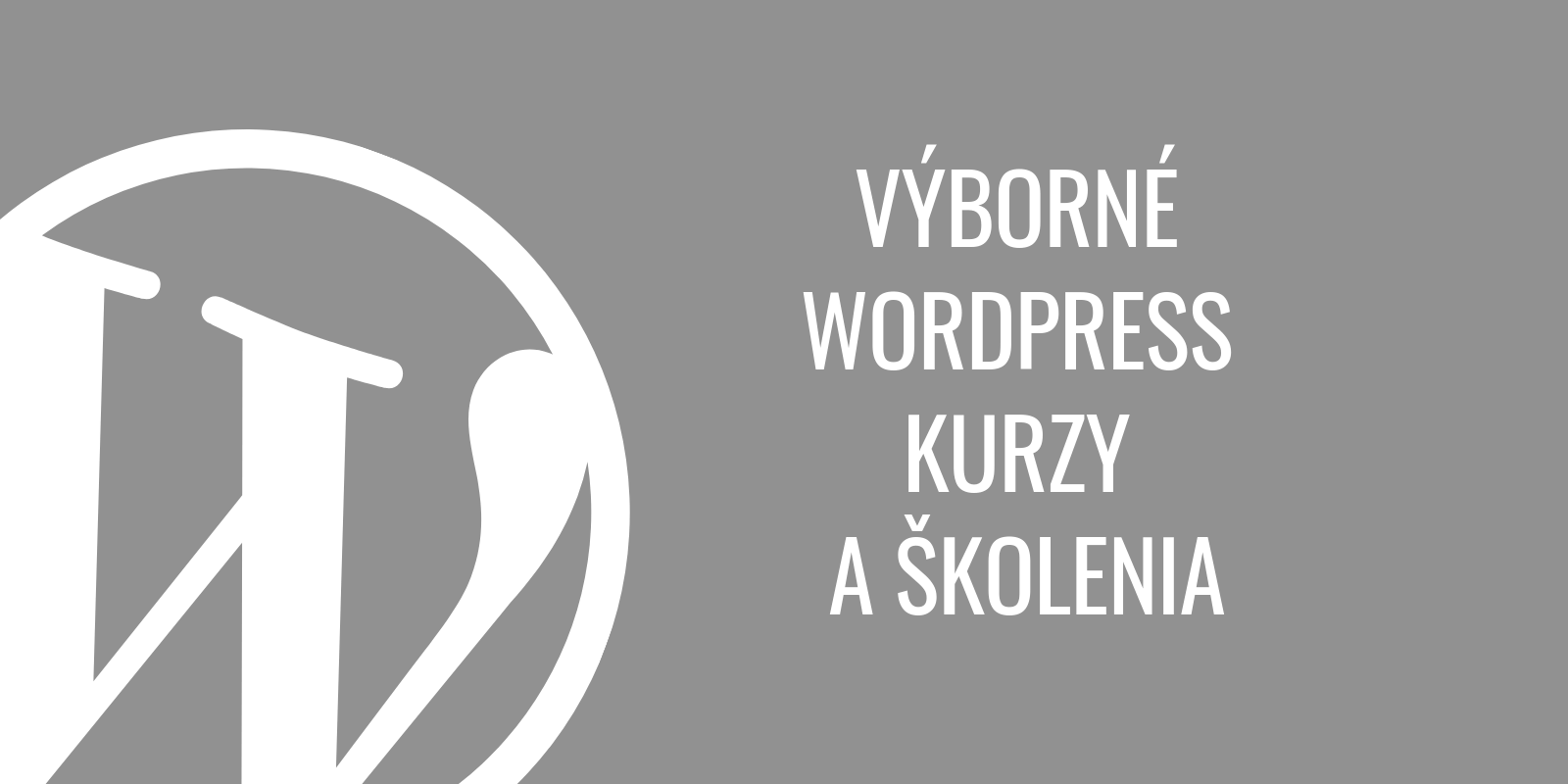 Výborné WordPress kurzy a školení