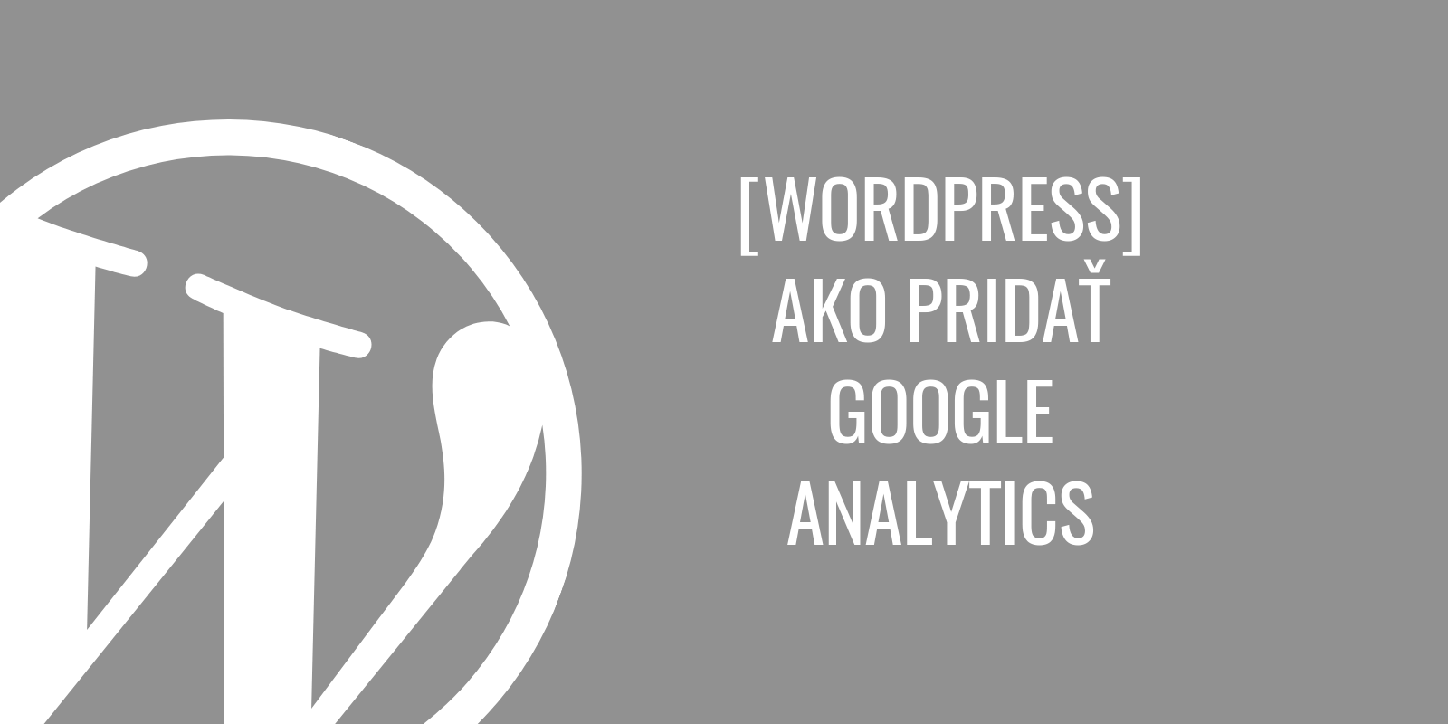 Jak si nainstalovat Google Analytics ve WordPress